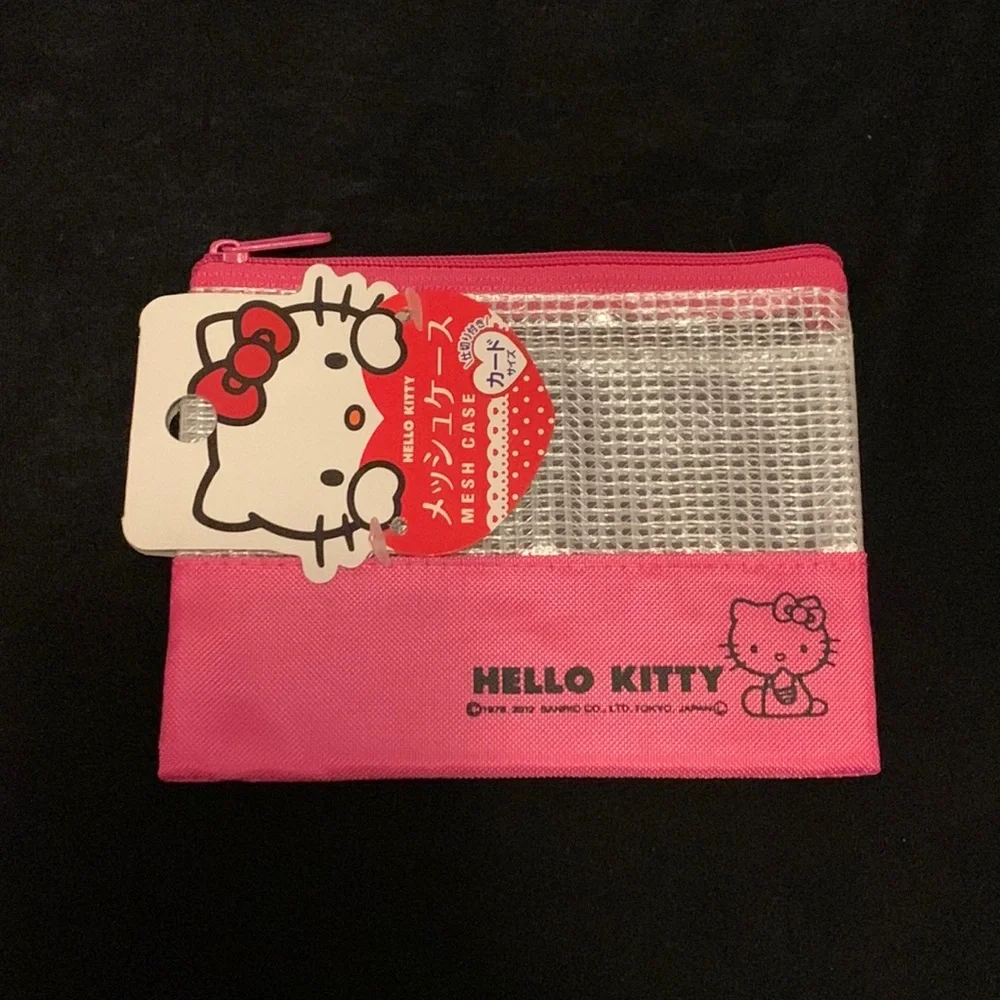 Hello Kitty mini wallet zip case from Japan NWT - Picture 1 of 2